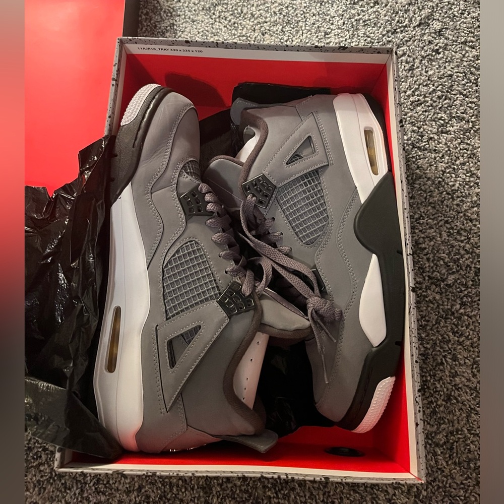 Jordan 4 Retro Cool Grey (2019) Sz 10.5